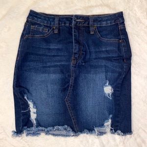 Jean Skirt